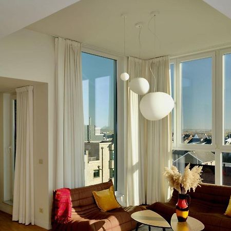 Ferienwohnung Stijlvolle En Lichtrijke Design Penthouse Met Prachtig Uitzicht Te Wenduine De Haan Exterior foto