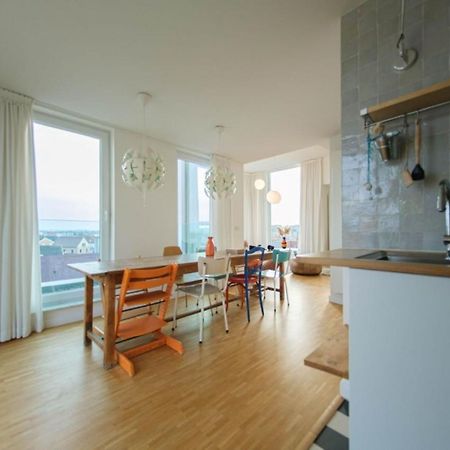 Ferienwohnung Stijlvolle En Lichtrijke Design Penthouse Met Prachtig Uitzicht Te Wenduine De Haan Exterior foto