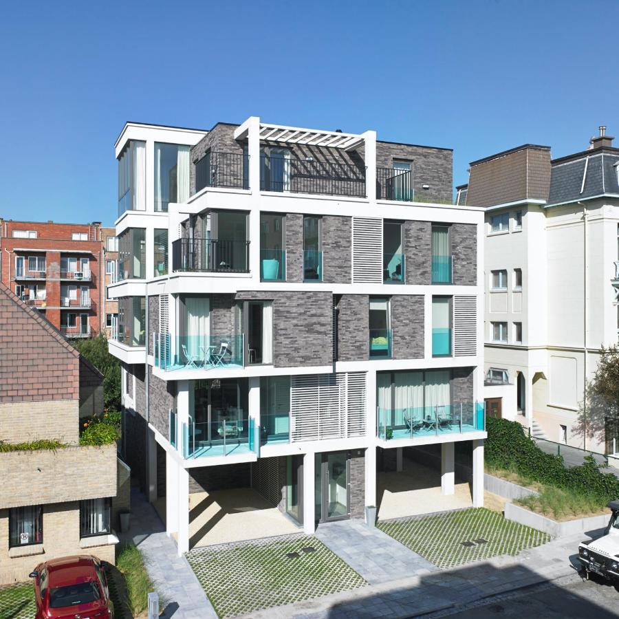 Ferienwohnung Stijlvolle En Lichtrijke Design Penthouse Met Prachtig Uitzicht Te Wenduine De Haan Exterior foto
