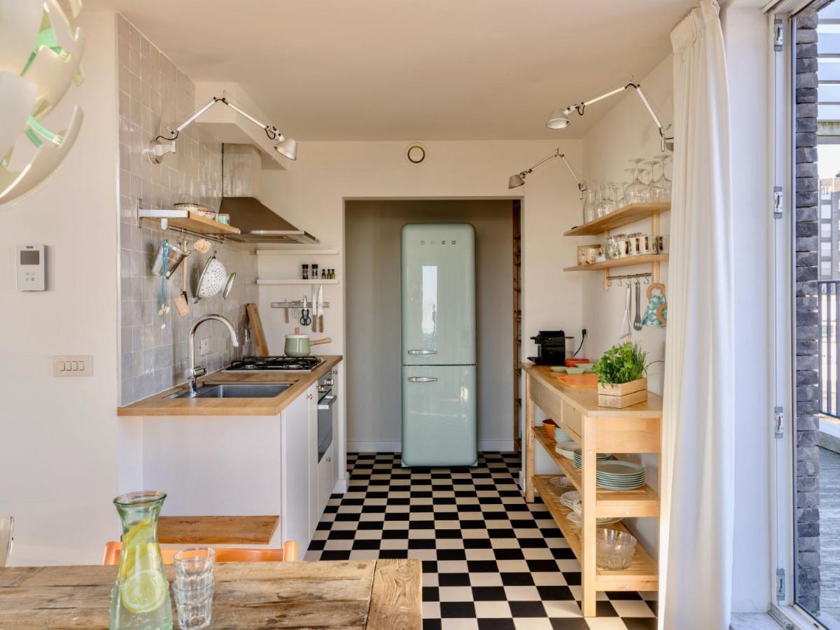 Ferienwohnung Stijlvolle En Lichtrijke Design Penthouse Met Prachtig Uitzicht Te Wenduine De Haan Exterior foto