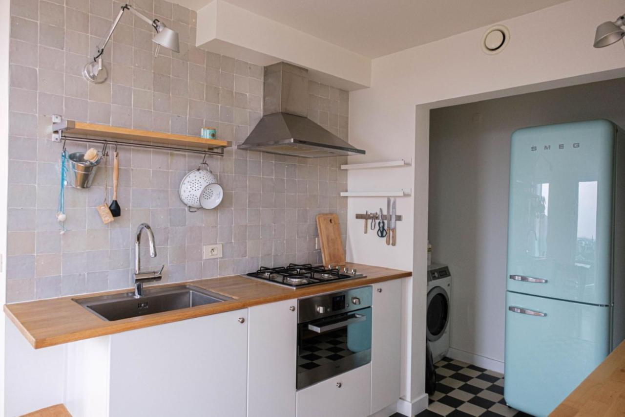 Ferienwohnung Stijlvolle En Lichtrijke Design Penthouse Met Prachtig Uitzicht Te Wenduine De Haan Exterior foto