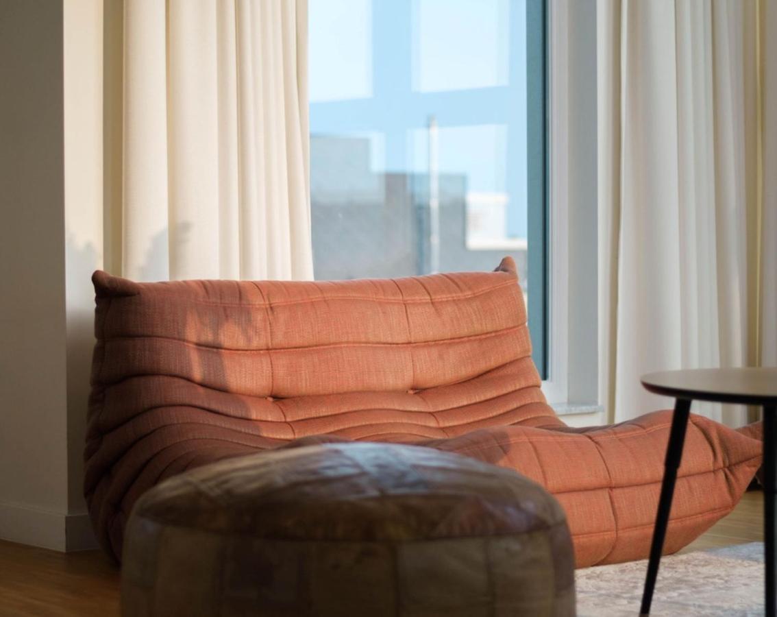 Ferienwohnung Stijlvolle En Lichtrijke Design Penthouse Met Prachtig Uitzicht Te Wenduine De Haan Exterior foto